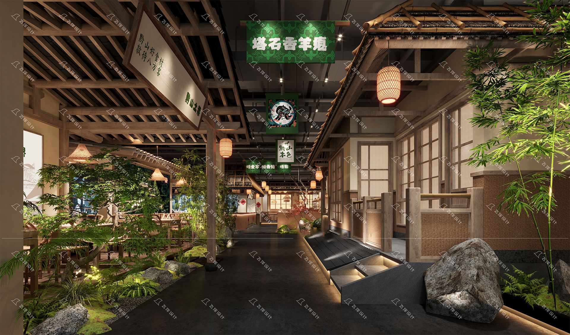 設(shè)計(jì)案例：貴州黔山市集農(nóng)貿(mào)市場